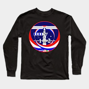 Black Panther Art - NASA Space Badge 57 Long Sleeve T-Shirt